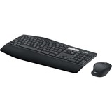 Logitech MK850 Performance Wireless set de bureau Noir, Layout BE (AZERTY), Bluetooth
