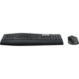 Logitech MK850 Performance, set de bureau Noir, Layout BE, Bluetooth