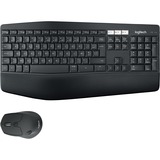 Logitech MK850 Performance, set de bureau Noir, Layout BE, Bluetooth