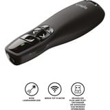 Logitech R400, Présentateur Noir, Vente au détail