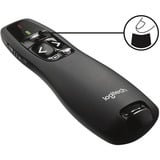 Logitech R400, Présentateur Noir, Vente au détail