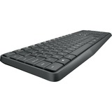 Logitech Wireless MK235 set de bureau Noir, Layout US-International (QWERTY)