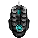 Sharkoon Drakonia II, Souris gaming Noir, 100 - 15000 dpi, LED RGB