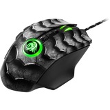 Sharkoon Drakonia II, Souris gaming Noir, 100 - 15000 dpi, LED RGB