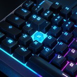 SteelSeries Apex 3 RGB clavier gaming Noir, Layout FR (AZERTY), SteelSeries Whisper-Quiet, 100%