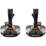 Thrustmaster T.16000M FCS Space Sim Duo, Manette de jeu Noir/Orange