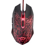 Trust GXT 105 Izza Illuminated, Souris gaming Noir, 21683, 800 - 2400 dpi, LED multicolores