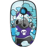 Trust Souris sans fil Sketch Silent Click - bleu Bleu, 1600 Dpi