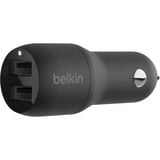 Belkin Chargeur de voiture BoostCharge à 2 ports USB-A Noir