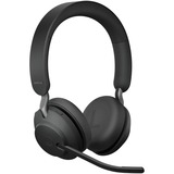 Jabra Evolve2 65, MS Stereo Casque Sans fil Arceau Bureau/Centre d'appels USB Type-C Bluetooth Noir  on-ear Noir, MS Stereo, Sans fil, Bureau/Centre d'appels, 20 - 20000 Hz, 176,4 g, Casque, Noir