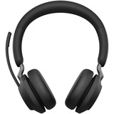 Jabra Evolve2 65, MS Stereo casque on-ear Noir, Microsoft Teams, Bluetooth, Station de recharge incluse