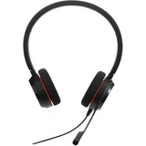 Jabra Evolve 20 MS Duo USB casque on-ear Noir