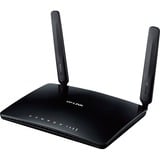 TP-Link Archer MR200, WLAN-LTE-Routeur Noir, Wi-Fi 5 (802.11ac), Bi-bande (2,4 GHz / 5 GHz), Ethernet/LAN, 3G, Noir, Routeur