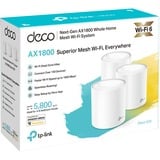 TP-Link DECO X20, Routeur maillé Blanc, 3 pièces, 2.4 GHz / 5 GHz Dual-band