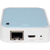 TP-Link TL-WR802N Routeur Nano sans fil N 300 Mbps Wi-Fi 4 (802.11n), Monobande (2,4 GHz), Ethernet/LAN, Bleu, Blanc, Routeur portable