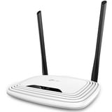 TP-Link TL-WR841N, Routeur Blanc/Noir, Wi-Fi 4 (802.11n), Monobande (2,4 GHz), Ethernet/LAN, 4G, Noir, Blanc, Routeur, Vente au détail