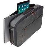 Case Logic Era 15.6" Hybrid Briefcase ERACV-116-OBSIDIAN, Sac PC portable Gris foncé
