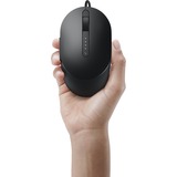 Dell Laser Wired Mouse MS3220, Souris Noir, 3200 dpi