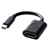 Dell Mini DisplayPort > DisplayPort, Adaptateur Noir, 0,2 mètres