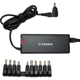 Xilence XM010 adaptateur de puissance & onduleur Intérieure 90 W Noir, Bloc d'alimentation Noir, Ordinateur portable, Intérieure, 100-240 V, 50/60 Hz, 90 W, Sur-courant, Surtension, Surchauffe, Court-circuit