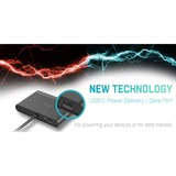 i-tec USB-C > HDMI PD/Data Travel, Hub USB Noir, 0,13 mètres