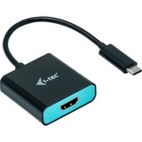 i-tec USB-C > HDMI, Adaptateur Noir, 0,15 mètres, 4K 60Hz