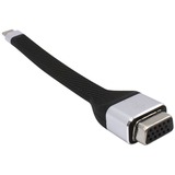 i-tec USB-C > VGA Flat, Adaptateur Noir, 0,13 mètres