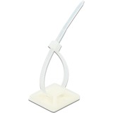 DeLOCK 18678 support d'attache-câble Blanc Nylon 10 pièce(s), Serre-câble Blanc, Blanc, Nylon, 10 pièce(s)