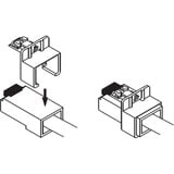 DeLOCK 86406 connecteur de fils, Support Turquoise, 20 pièce(s)