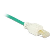 DeLOCK 86415 connecteur de fils RJ-45 Blanc, Prise de courant Blanc, RJ-45, Blanc, U/UTP (UTP), 18 x 52,8 x 15 mm, Sac en polyéthylène