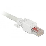 DeLOCK 86416 connecteur de fils RJ-45 Blanc, Prise de courant Blanc, RJ-45, Blanc, Cat6, U/UTP (UTP), 18 mm, 52,8 mm