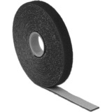 DeLOCK Attaches auto-agrippantes, 5m, Serre-câble Noir, L 5 m x L 13 mm