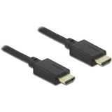 DeLOCK Câble HDMI High Speed Noir, 2 mètres, 8K 60Hz, 48 Gbps