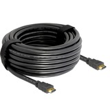 DeLOCK Câble HDMI haute vitesse avec Ethernet Noir, 20 mètres