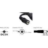 DeLOCK Câble de raccordement RJ-45 S/FTP Cat.6, Câble d'extension Noir, 10 mètres