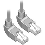 DeLOCK Câble de raccordement S/FTP, RJ-45 Cat.6a Gris, 2 mètres