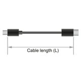 DeLOCK DisplayPort 1.4, Câble Noir, 1 mètre, 8K