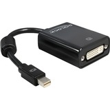 DeLOCK Mini DisplayPort mâle > DVI-I femelle (DVI 24+5), Adaptateur 0,18 mètre