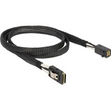 DeLOCK Mini SAS HD SFF-8643 > Mini SAS SFF-8087, Adaptateur Noir, 1 mètre