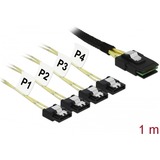 Mini SAS SFF-8087 > 4x SATA 7-Pin, Adaptateur