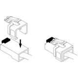 DeLOCK RJ45 Repair Clip Starter Set, Pièce de rechange 16 clips