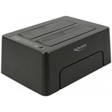 DeLOCK Station d'accueil USB Type-C 3.1 pour 2x SATA SSD avec fonction de clonage Noir
