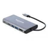 DeLOCK Station d'accueil USB Type-C 4K Gris