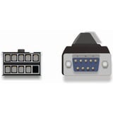 DeLOCK Support de slot > 1 x Série, Connecteur d'extension Gris