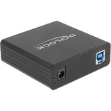 DeLOCK USB 3.0 > 4x Gigabit LAN, Adaptateur Noir, 0,8 mètres