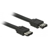 DeLOCK eSATA 3Gb/s > eSATA, Câble Noir, 2 mètres