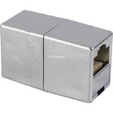 Digitus Coupleur RJ45 Modulaire, Raccord Argent, classe D, coupleur modulaire RJ45, CAT5e, Argent, Chine, En vrac