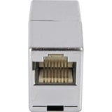 Digitus Coupleur RJ45 Modulaire, Raccord Argent, classe D, coupleur modulaire RJ45, CAT5e, Argent, Chine