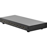 Digitus Répartiteur vidéo HDMI 1x8, Repartiteur HDMI Noir