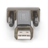 Digitus Série > USB-A 2.0, Adaptateur Noir, 0,8 mètre
